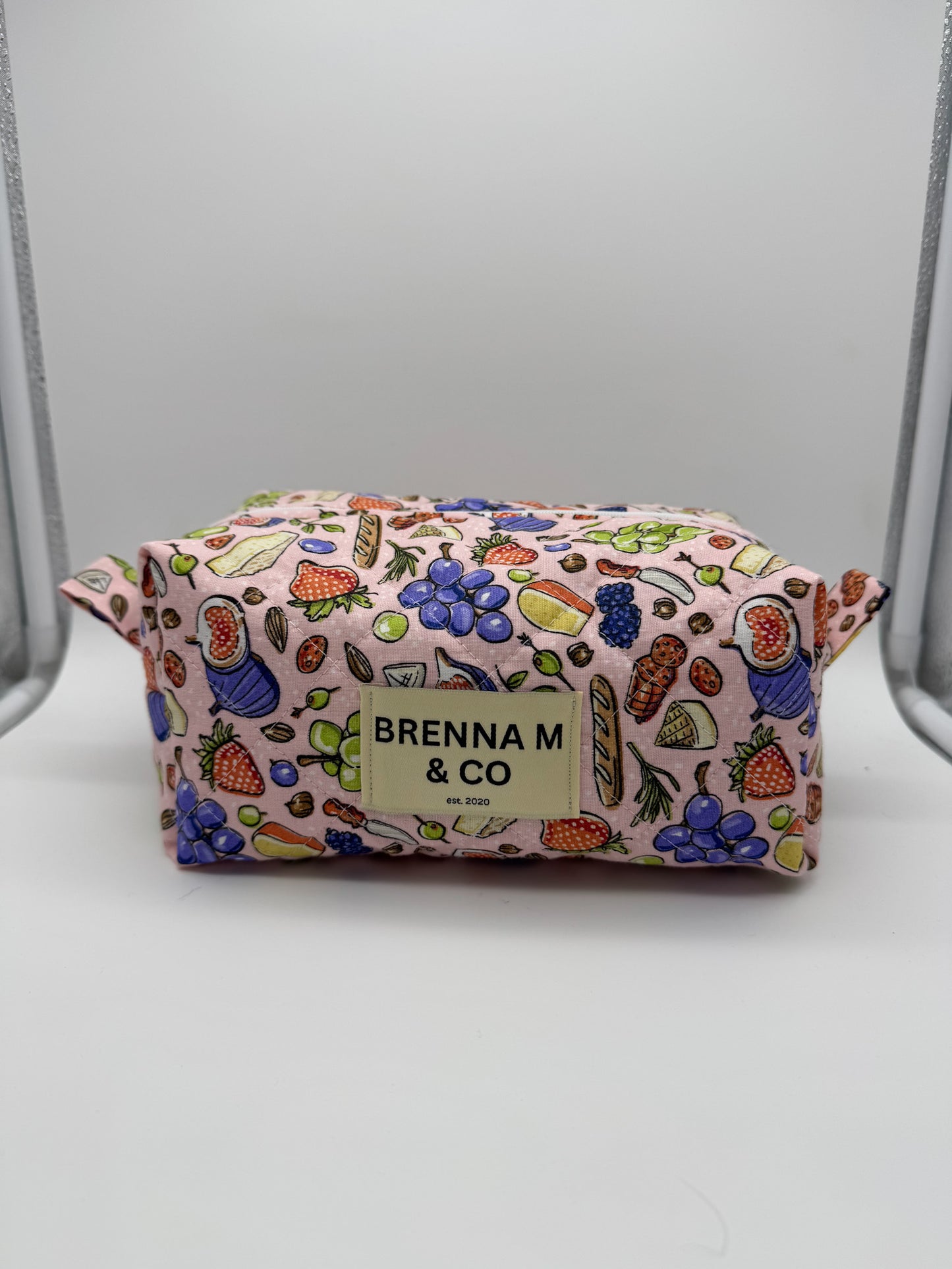 Charcuterie Board Quilted Pouch