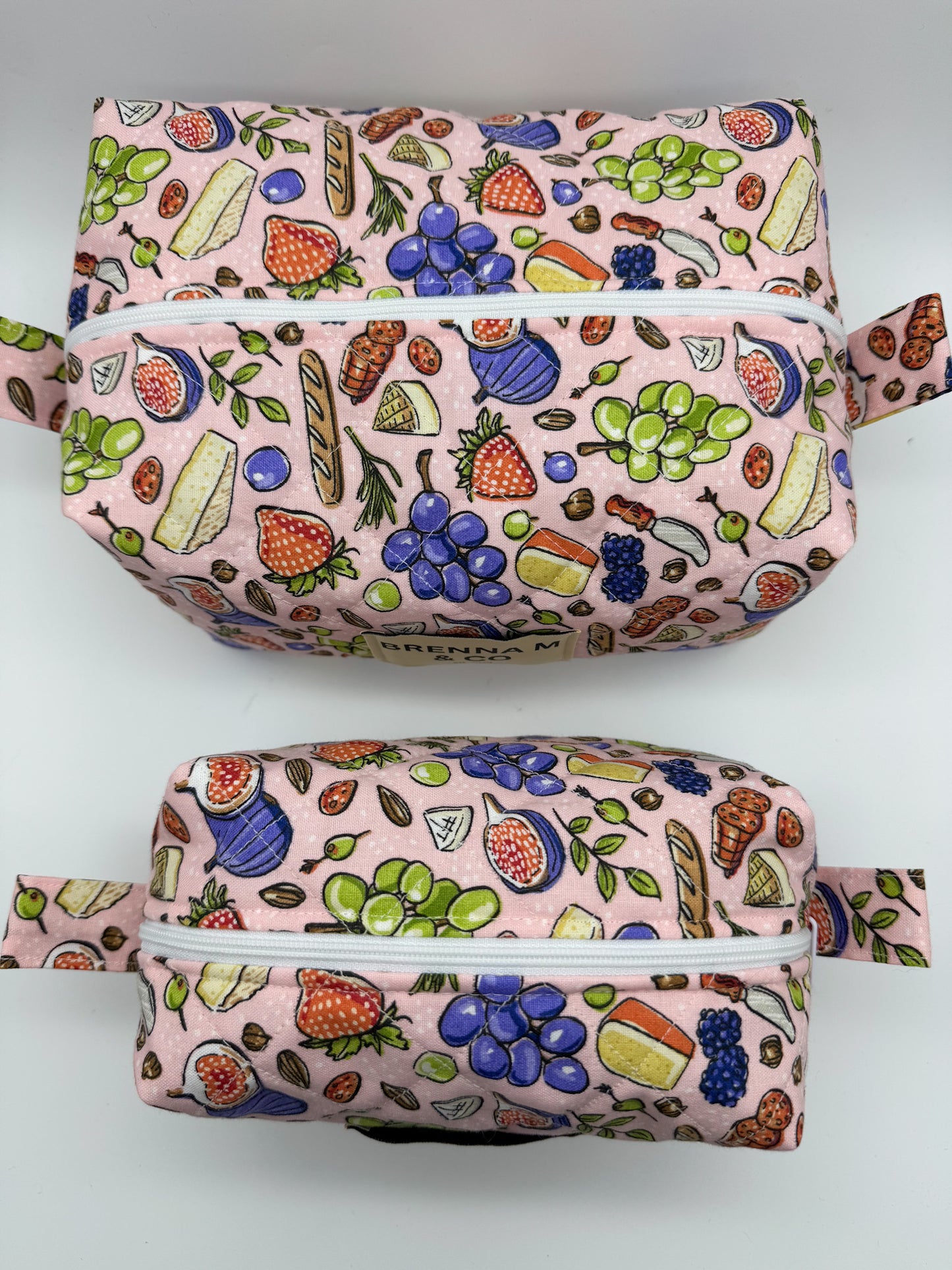 Charcuterie Board Quilted Pouch