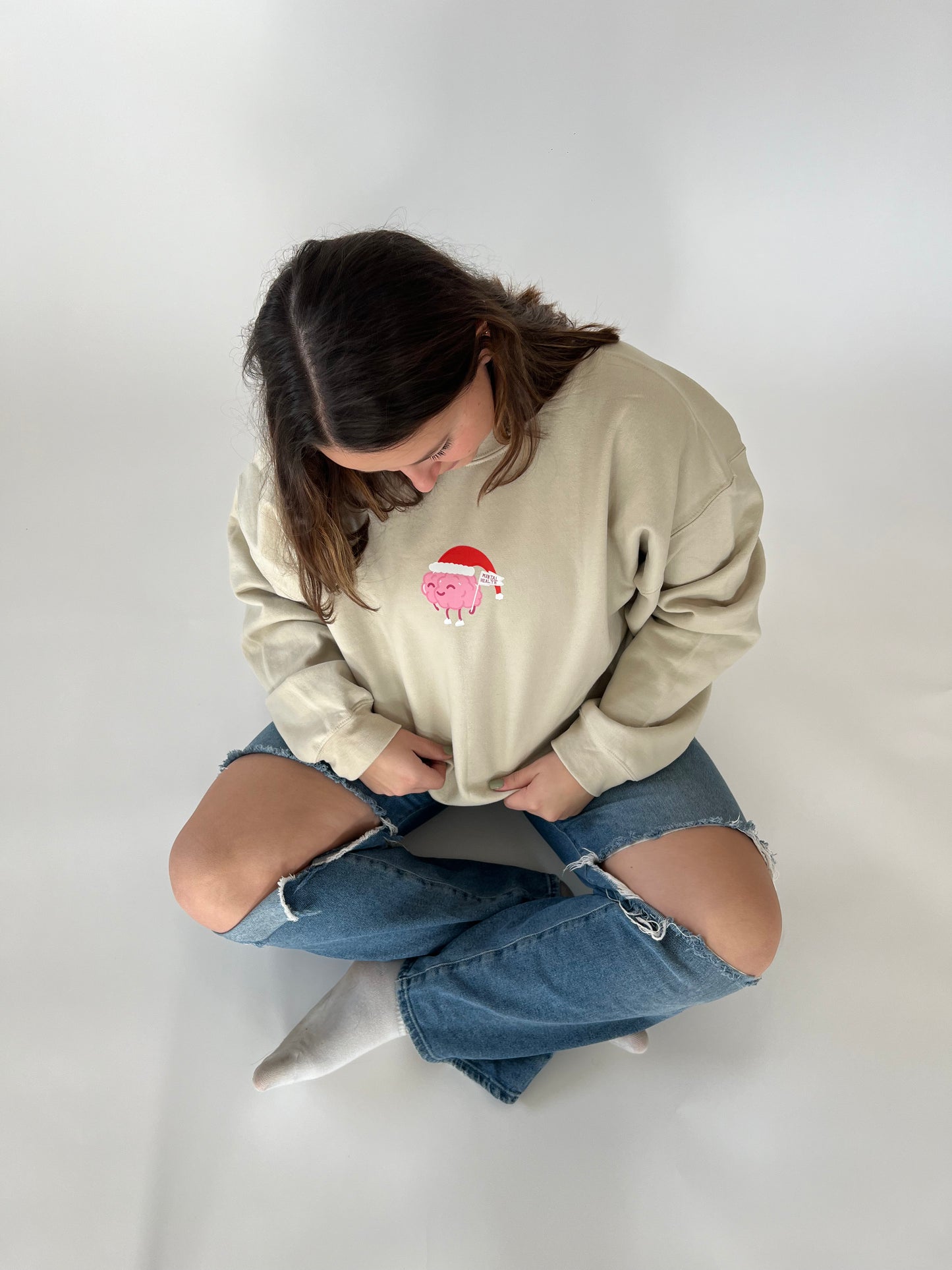 Santa Manny Crewneck