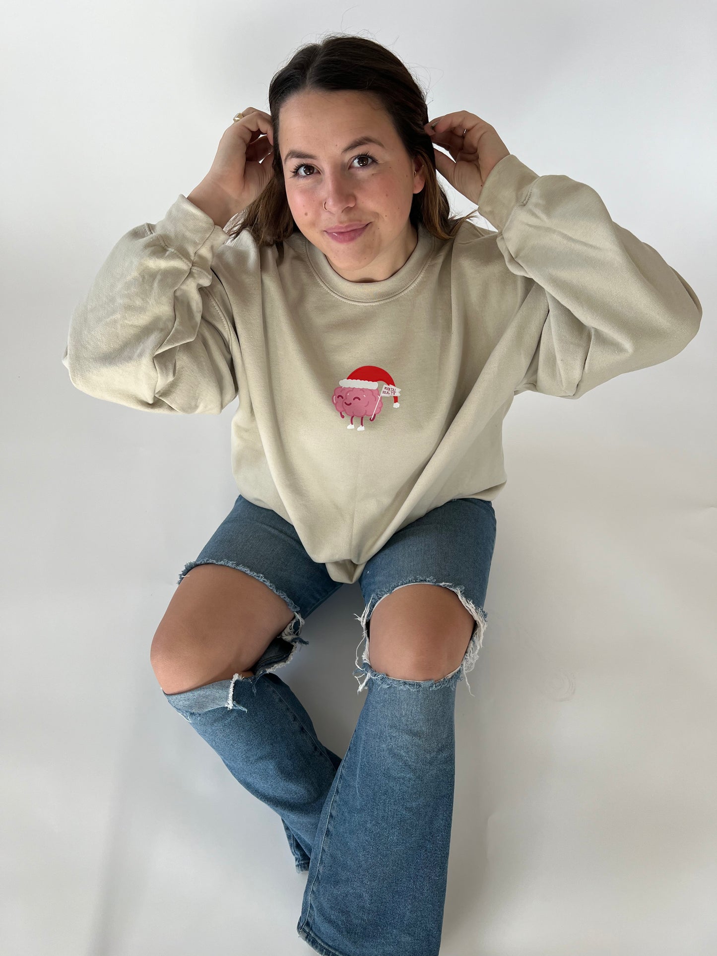 Santa Manny Crewneck