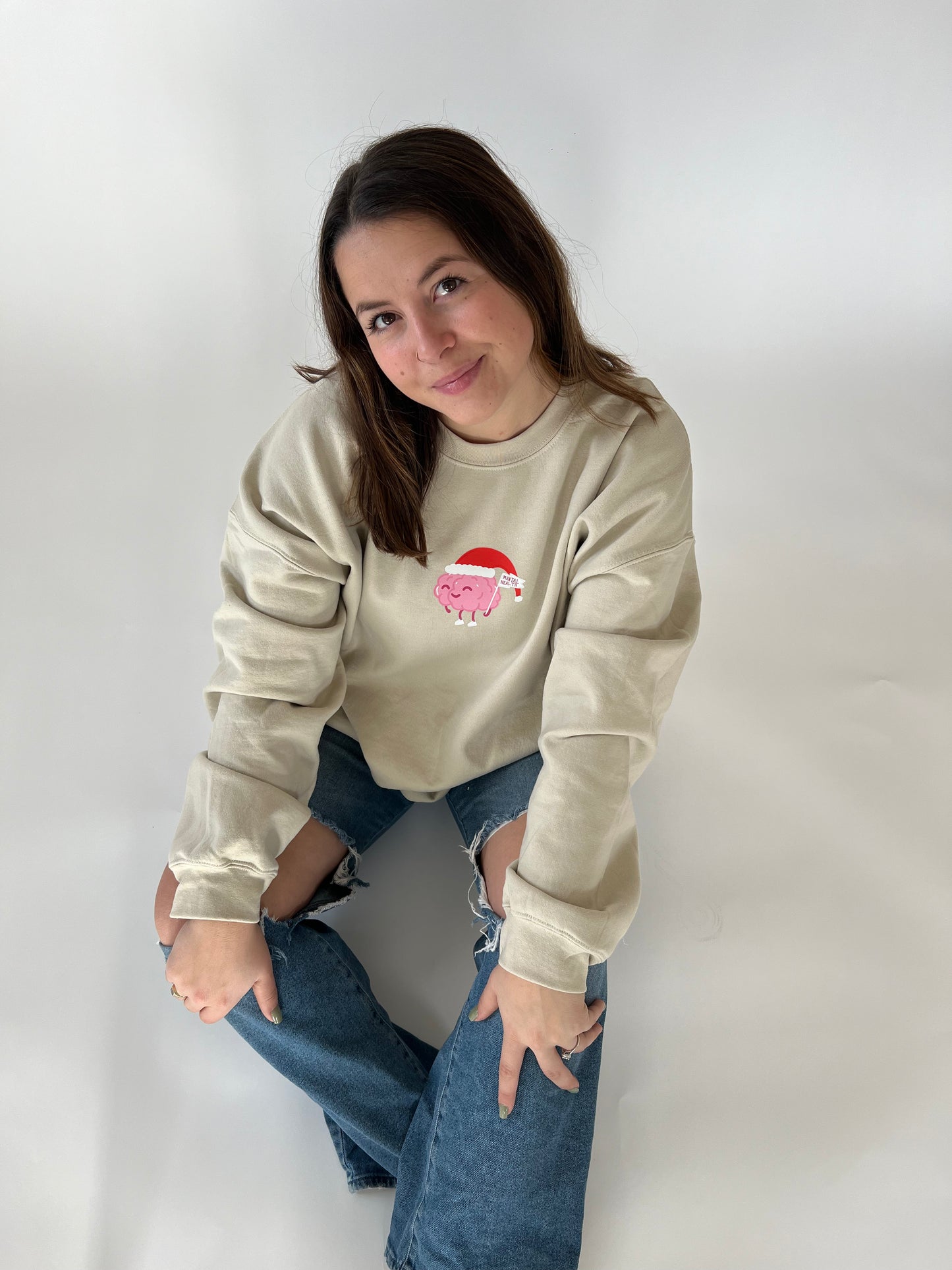 Santa Manny Crewneck