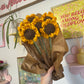 Crochet Sunflower Flower