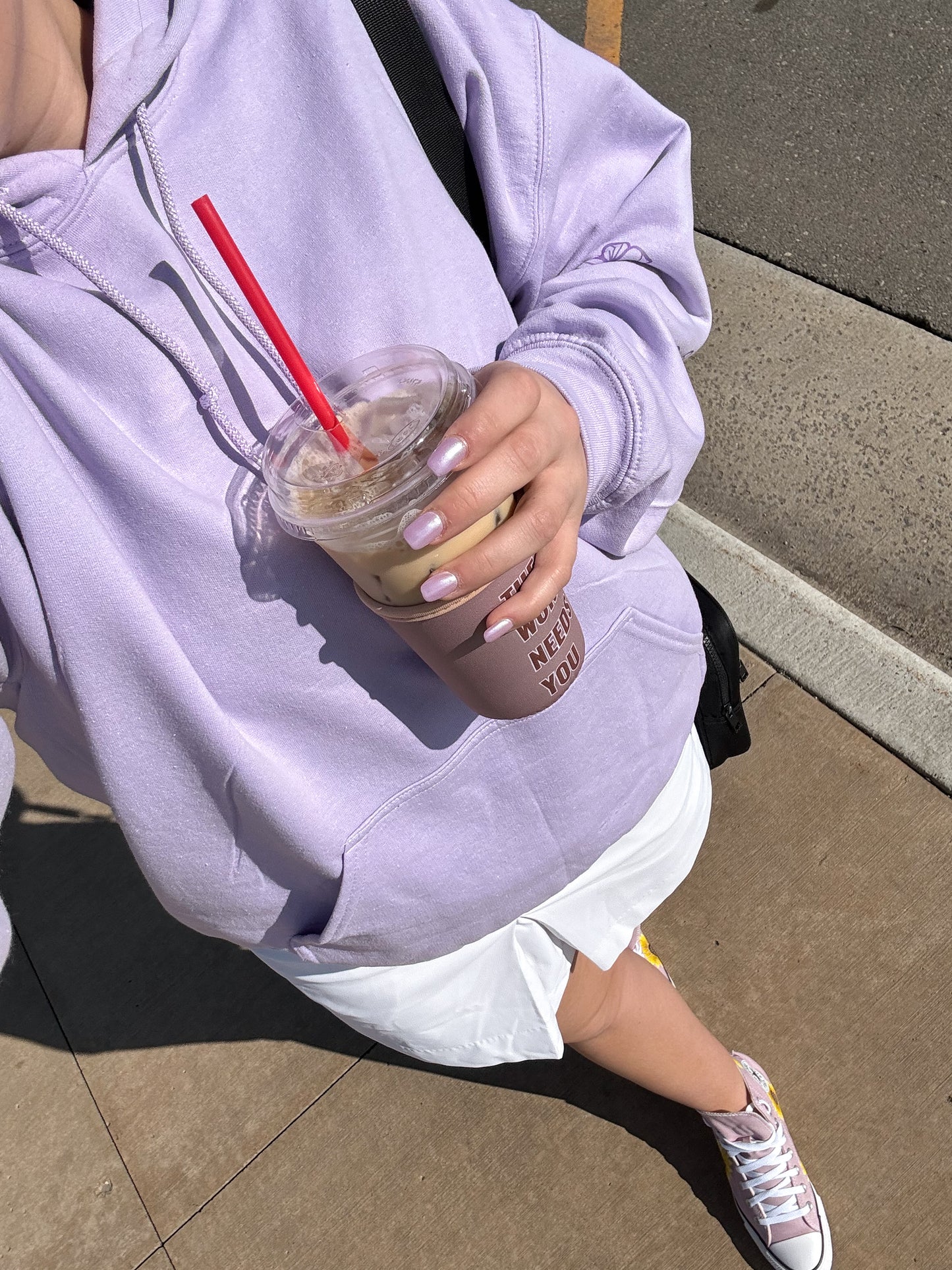 Lilac Daily Affirmations Hoodie