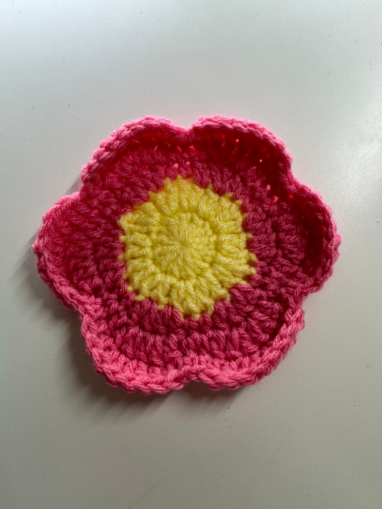 Crochet Flower Coasters
