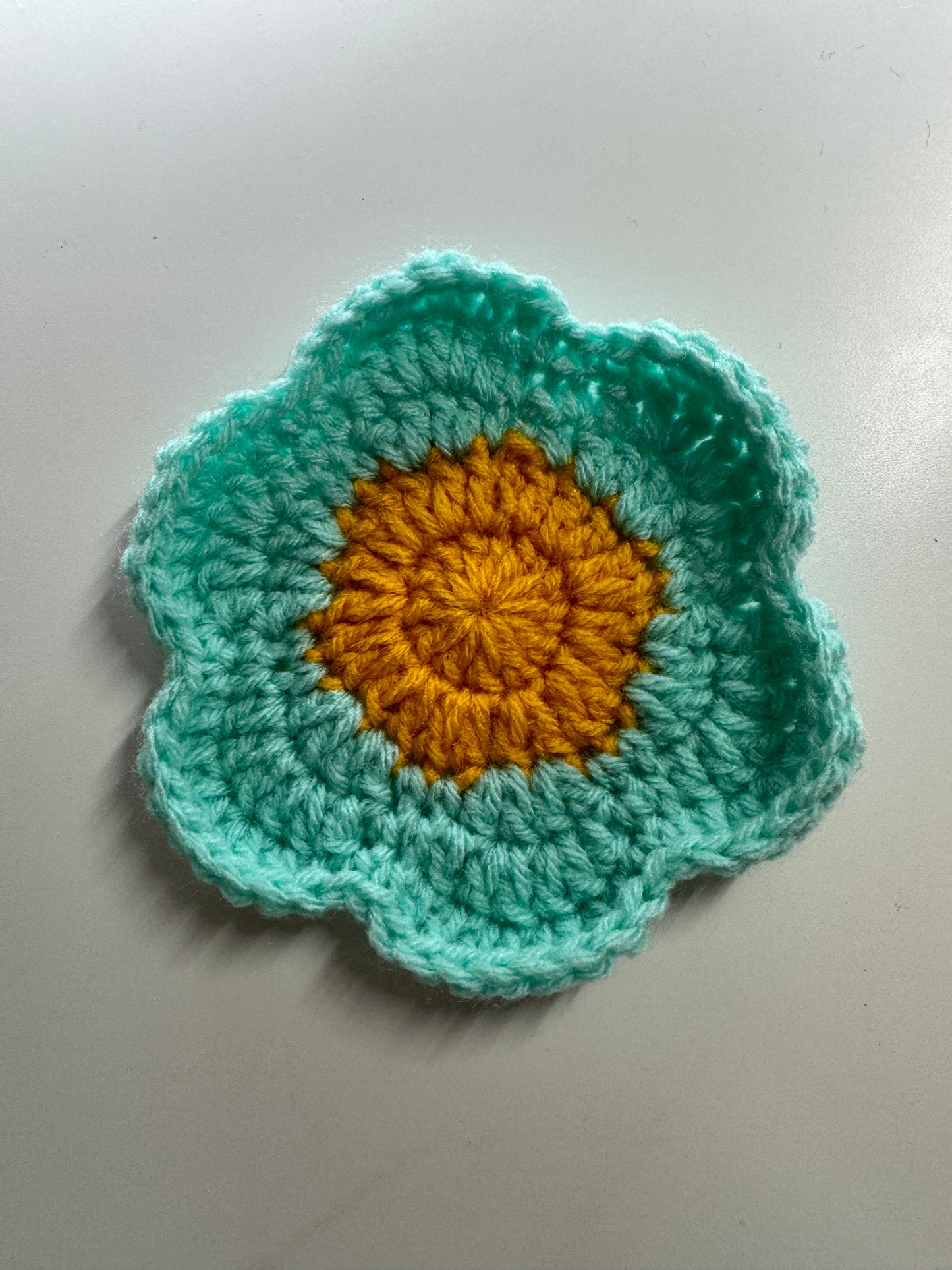 Crochet Flower Coasters