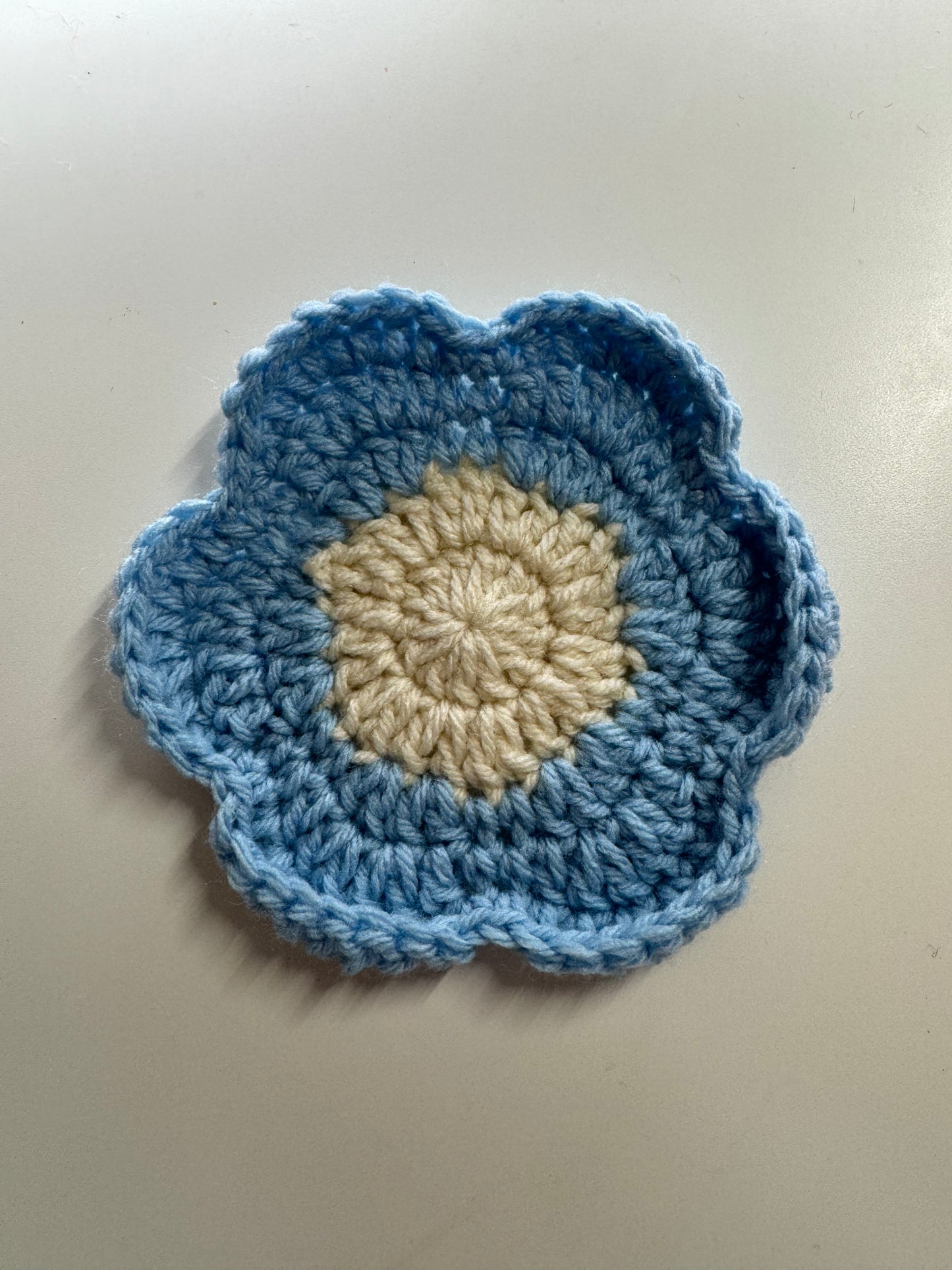 Crochet Flower Coasters