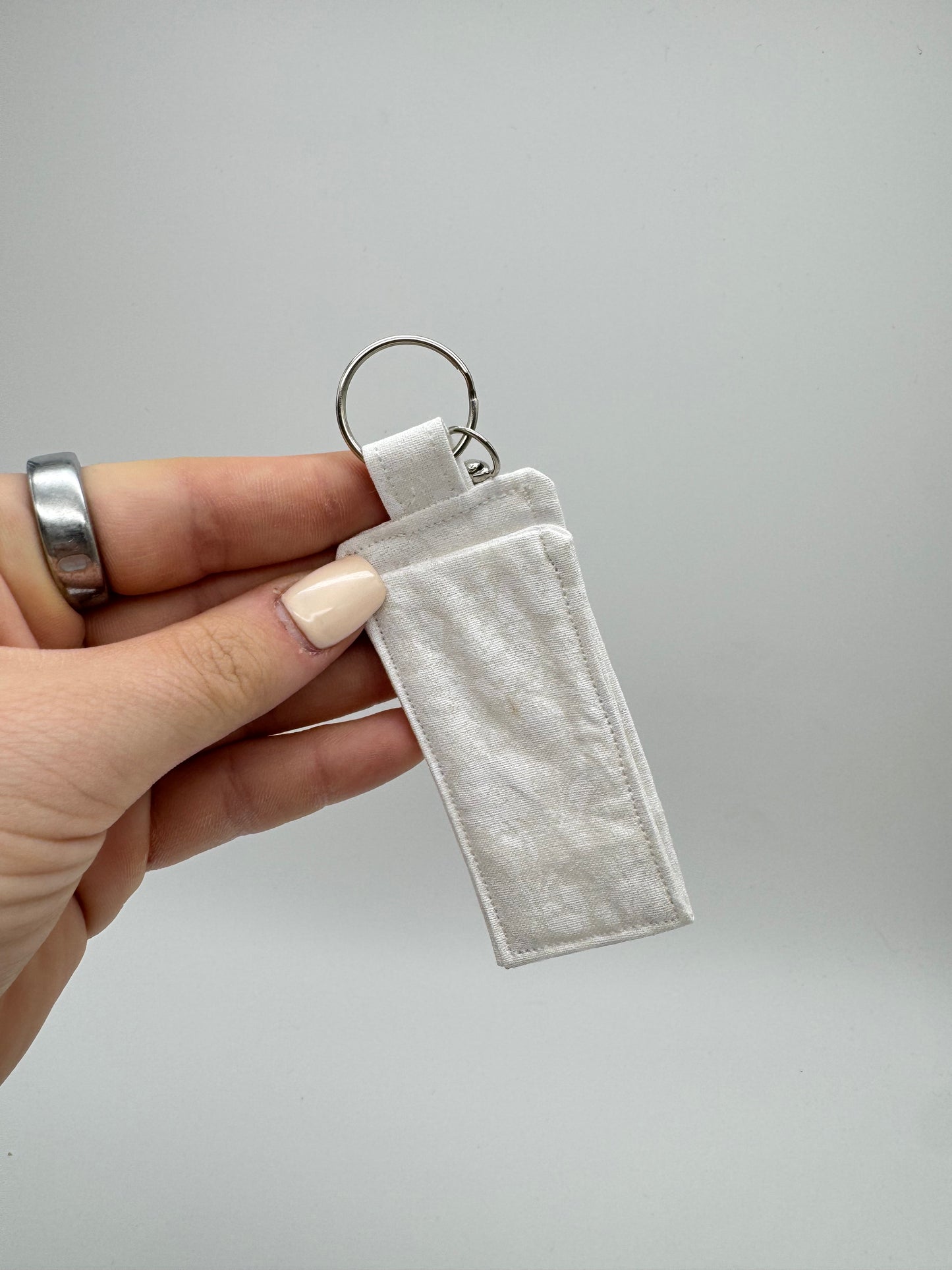White Leaf Lip Balm Holder