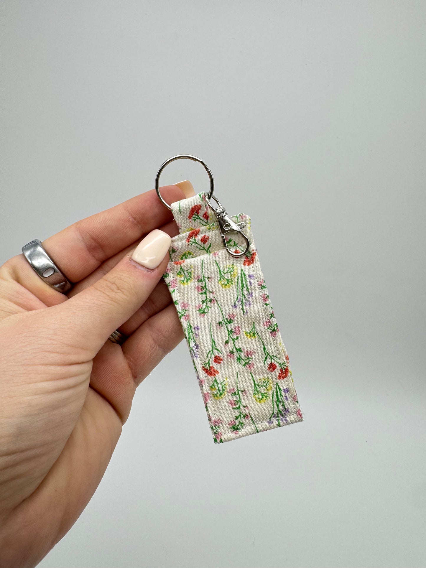 Delicate Floral Lip Balm Holder