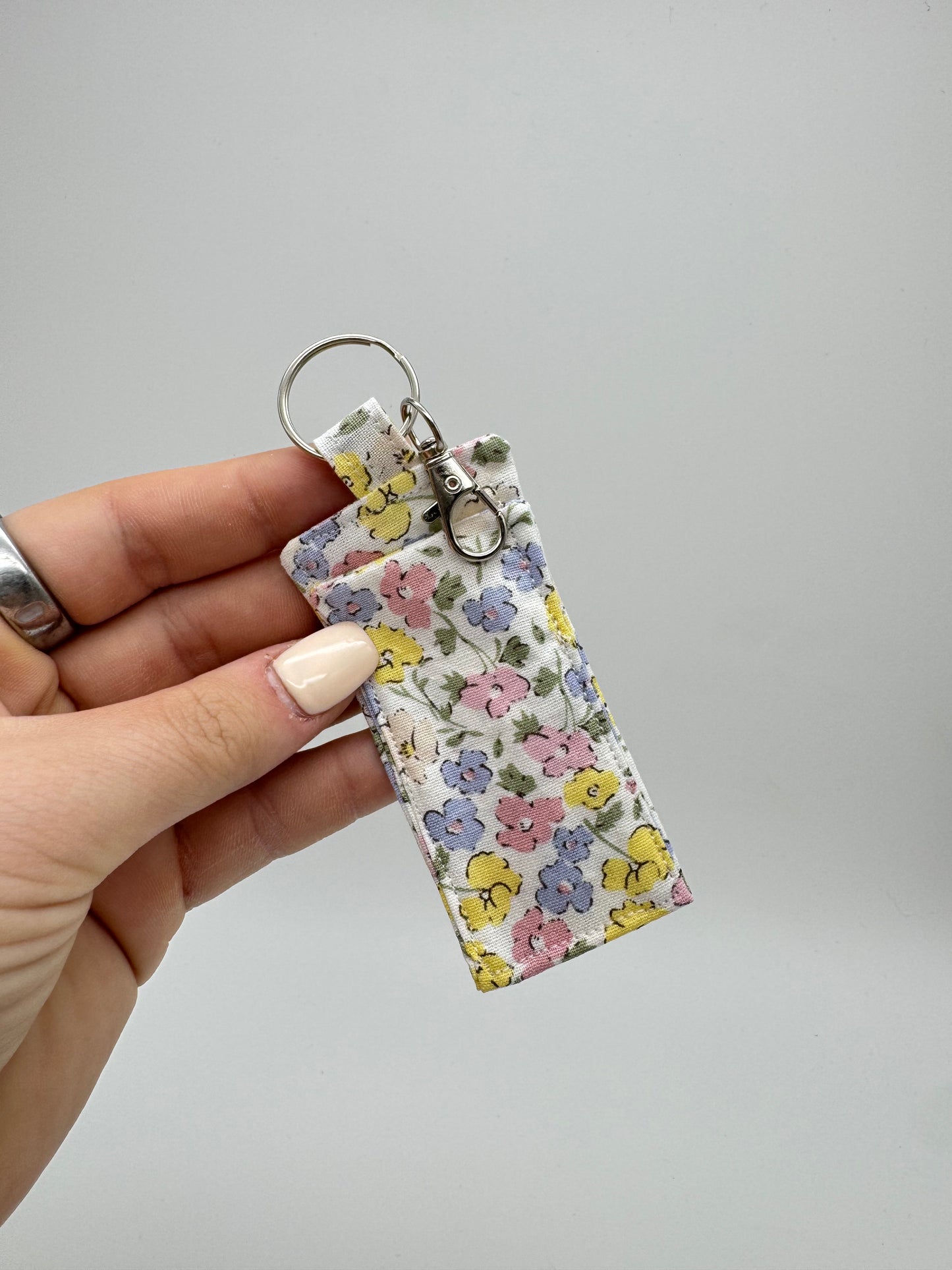 Pastel Floral Lip Balm Holder
