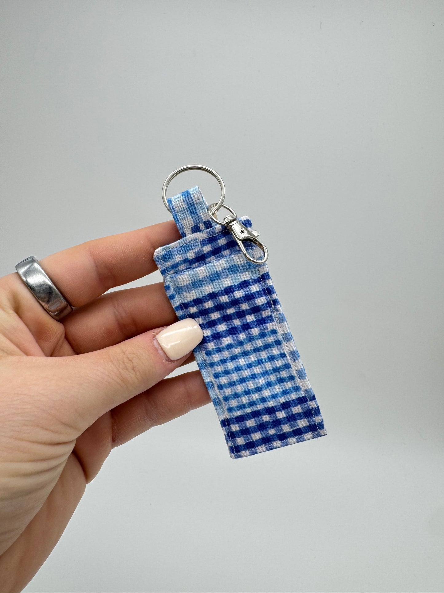 Blue Picnic Lip Balm Holder