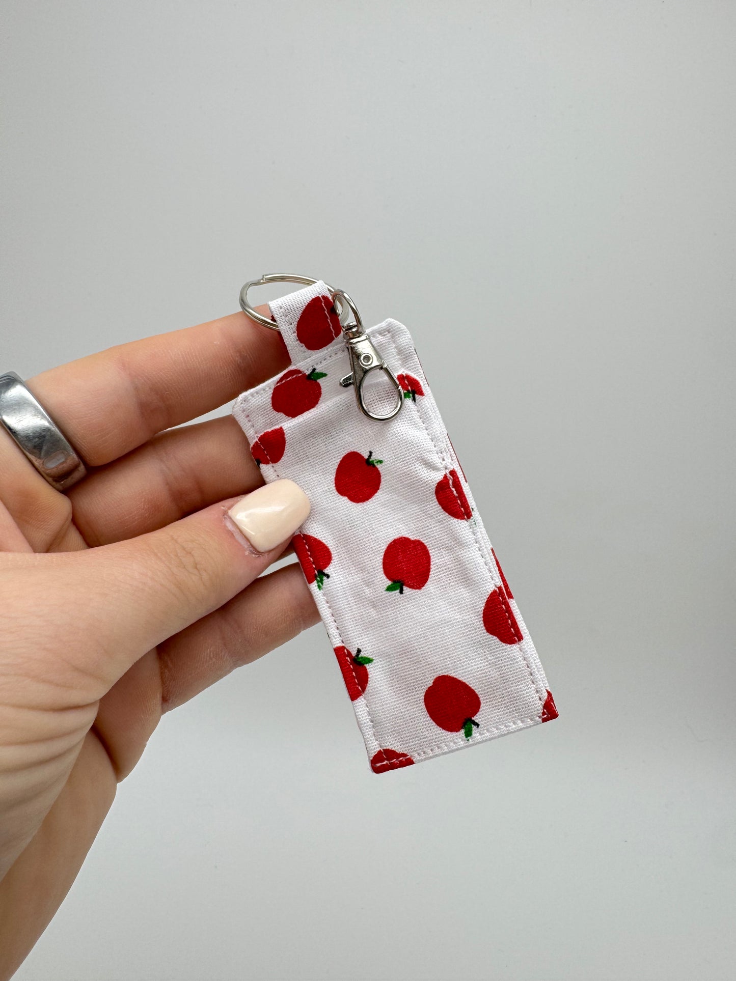 Red Apple Lip Balm Holder