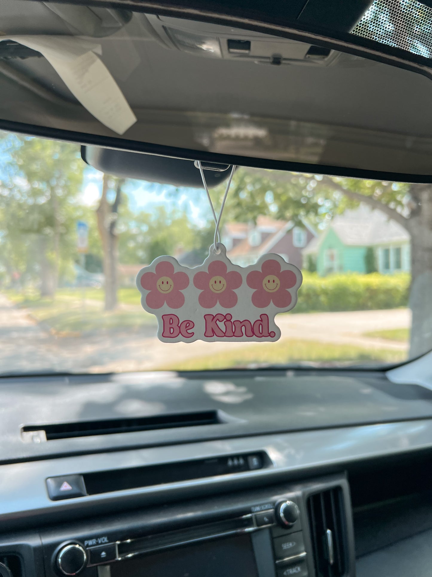 Be Kind Floral Car Air Freshener