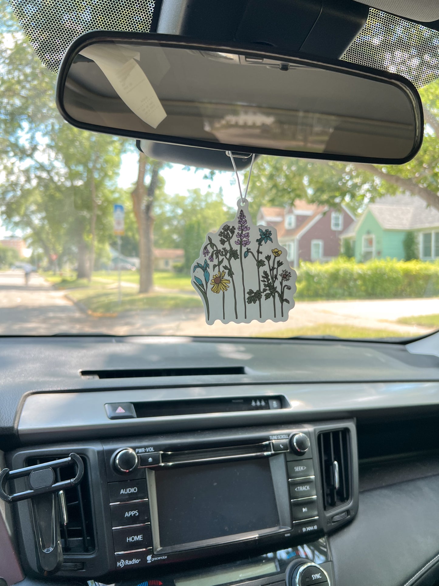 Meadow Floral Car Air Freshener