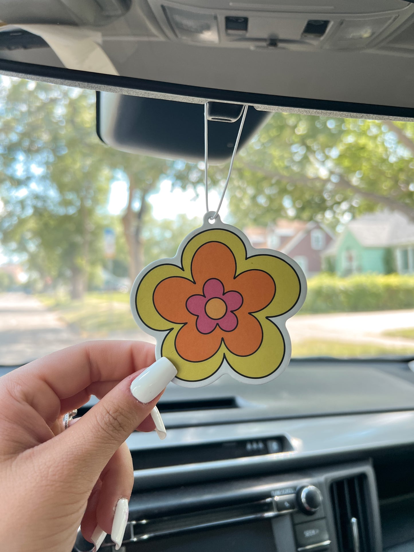 Groovy Flower Car Air Freshener