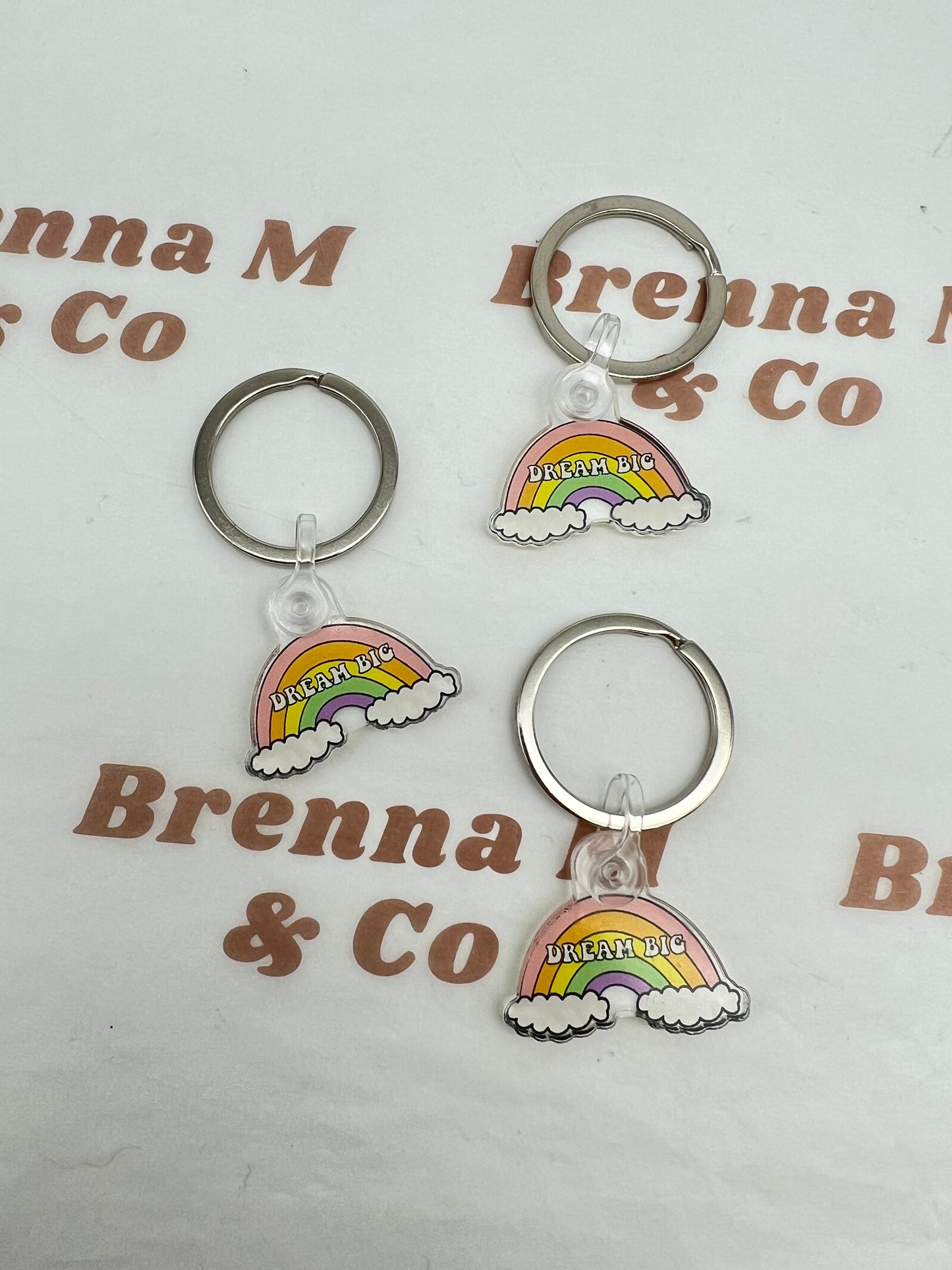 Dream Big Keychain