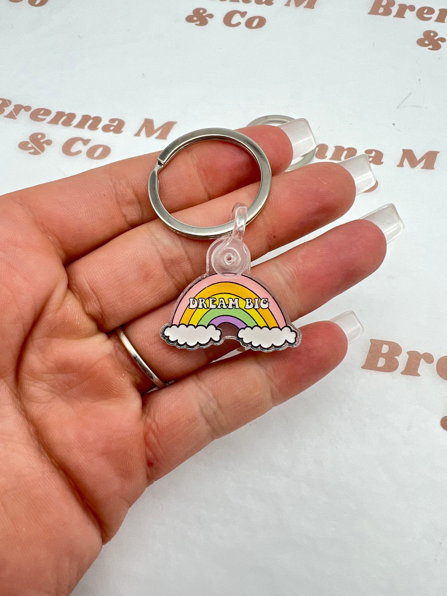 Dream Big Keychain