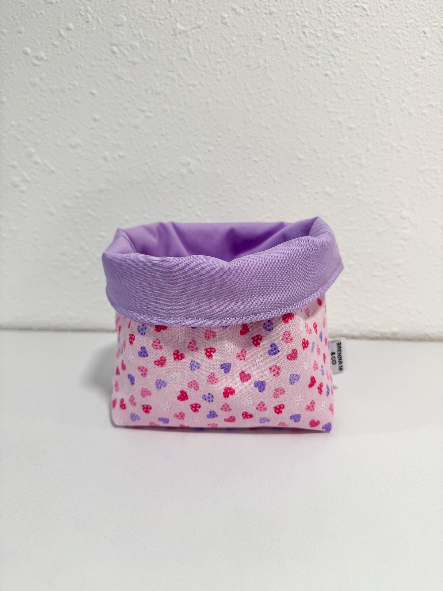Pink & Purple Hearts Bubble Bucket