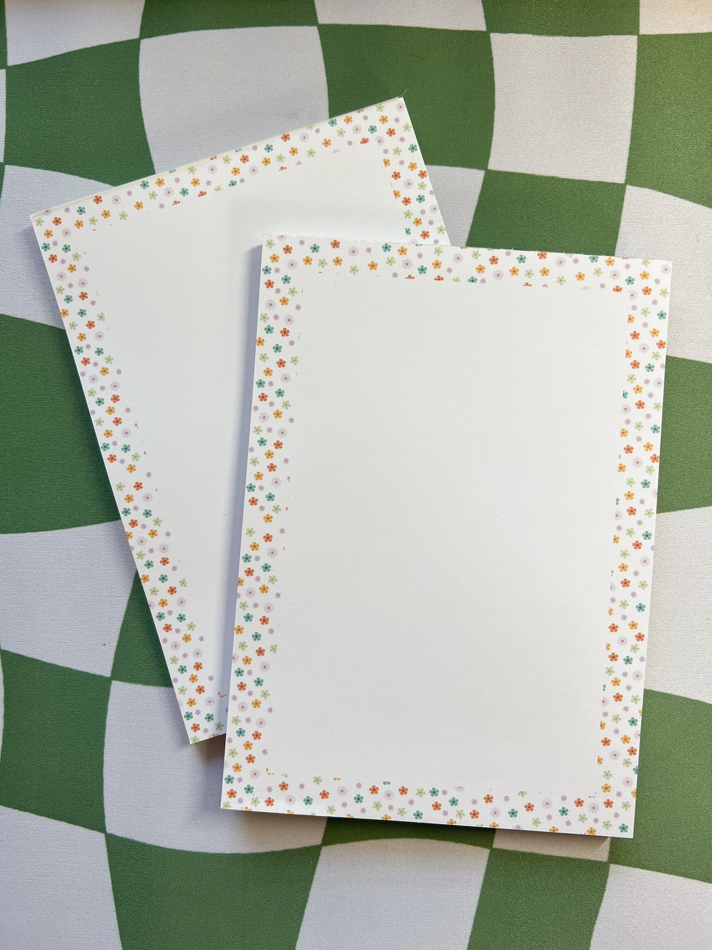 5x7 Floral Notepad
