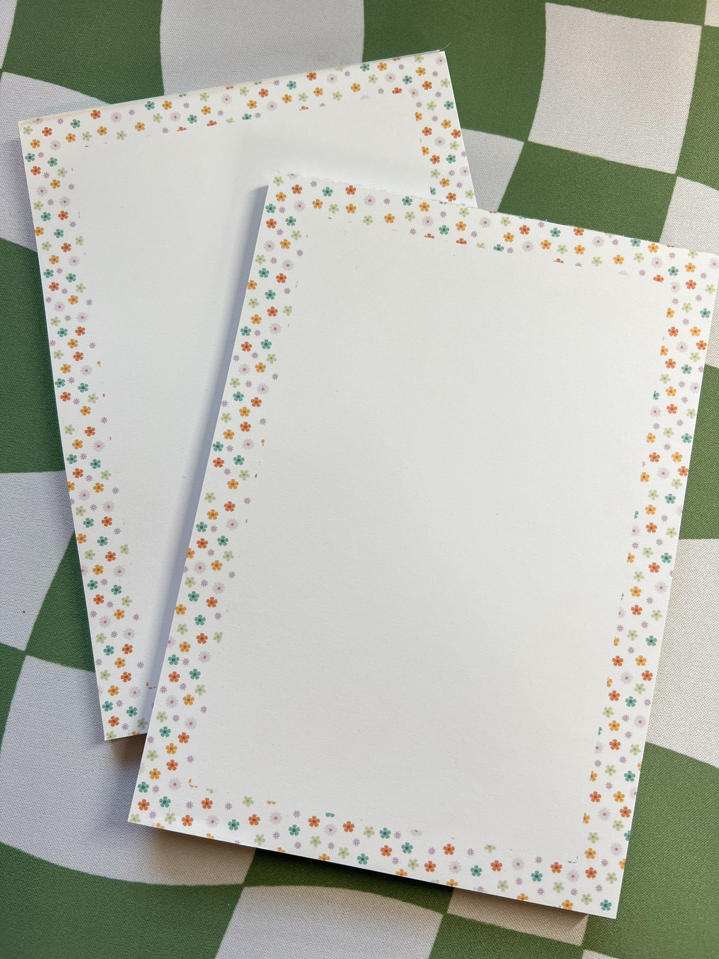 5x7 Floral Notepad