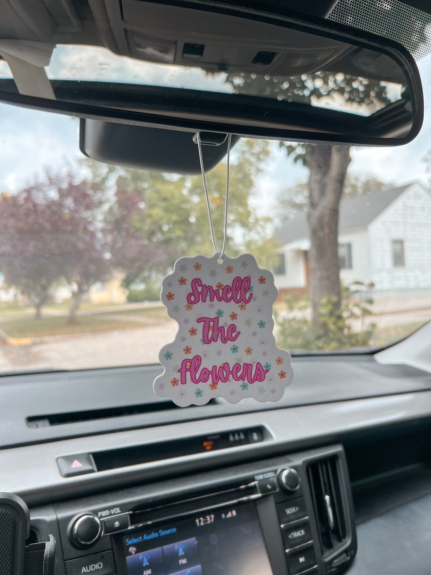 Smell The Flowers Car Air Freshener