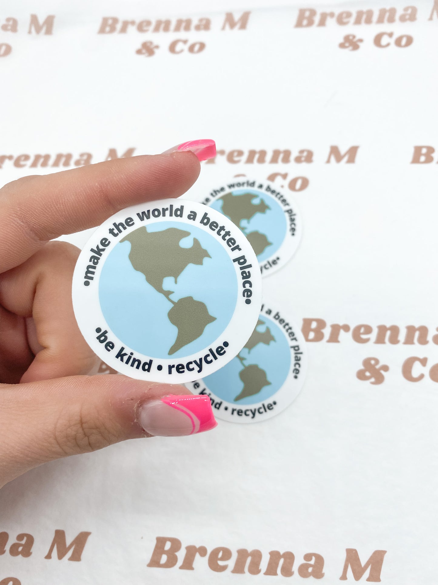 Earth Sticker