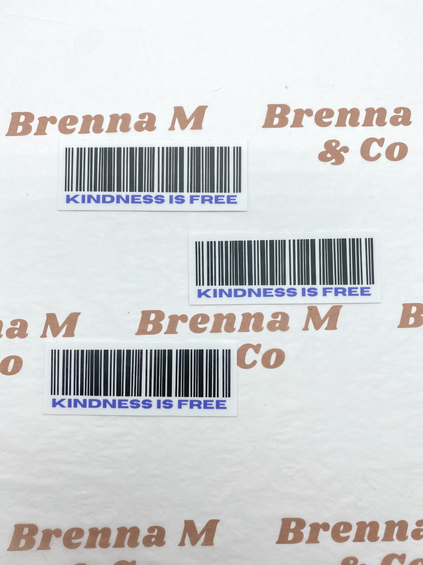 Kindness Is Free Sticker