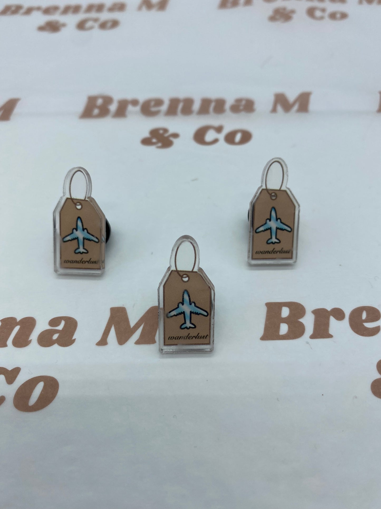 Travel Bag Tag Pin