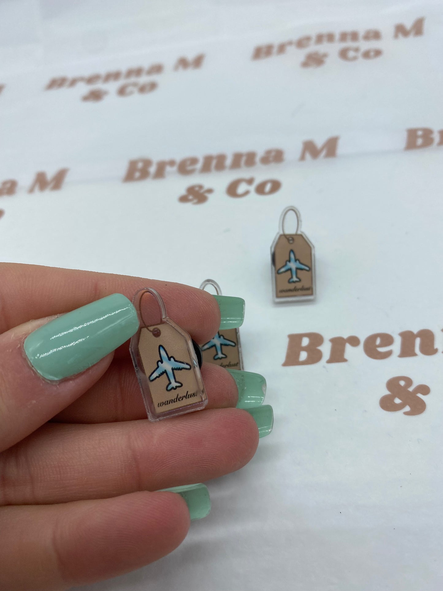 Travel Bag Tag Pin