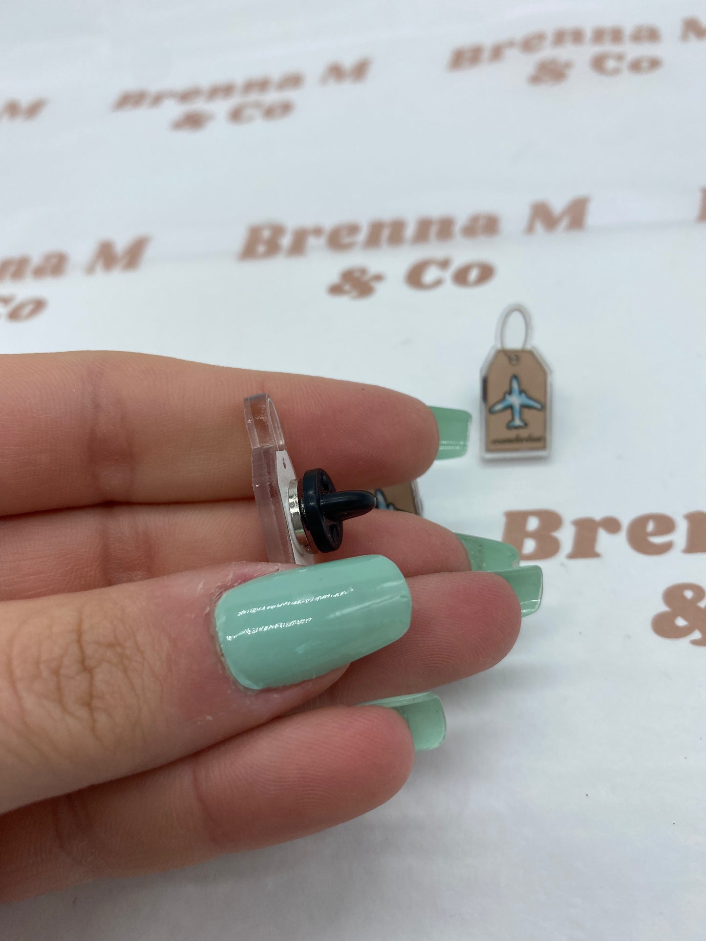 Travel Bag Tag Pin