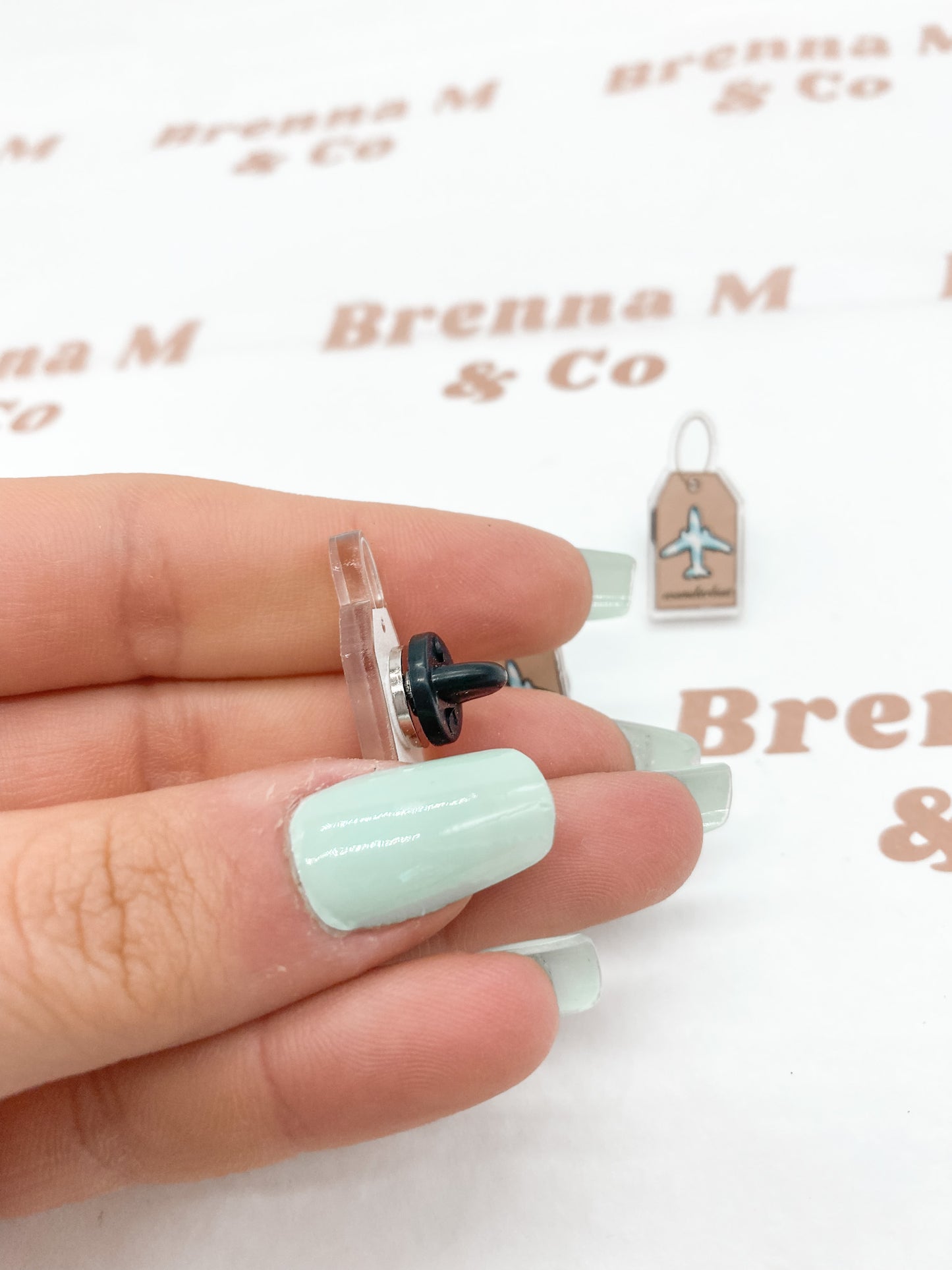 Travel Bag Tag Pin