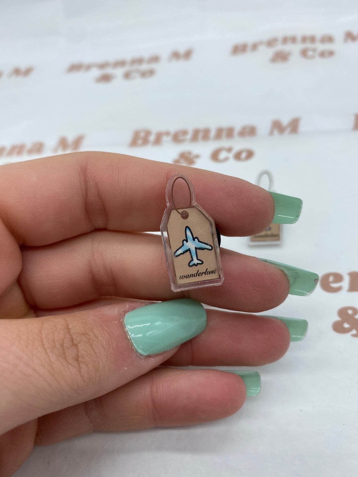 Travel Bag Tag Pin