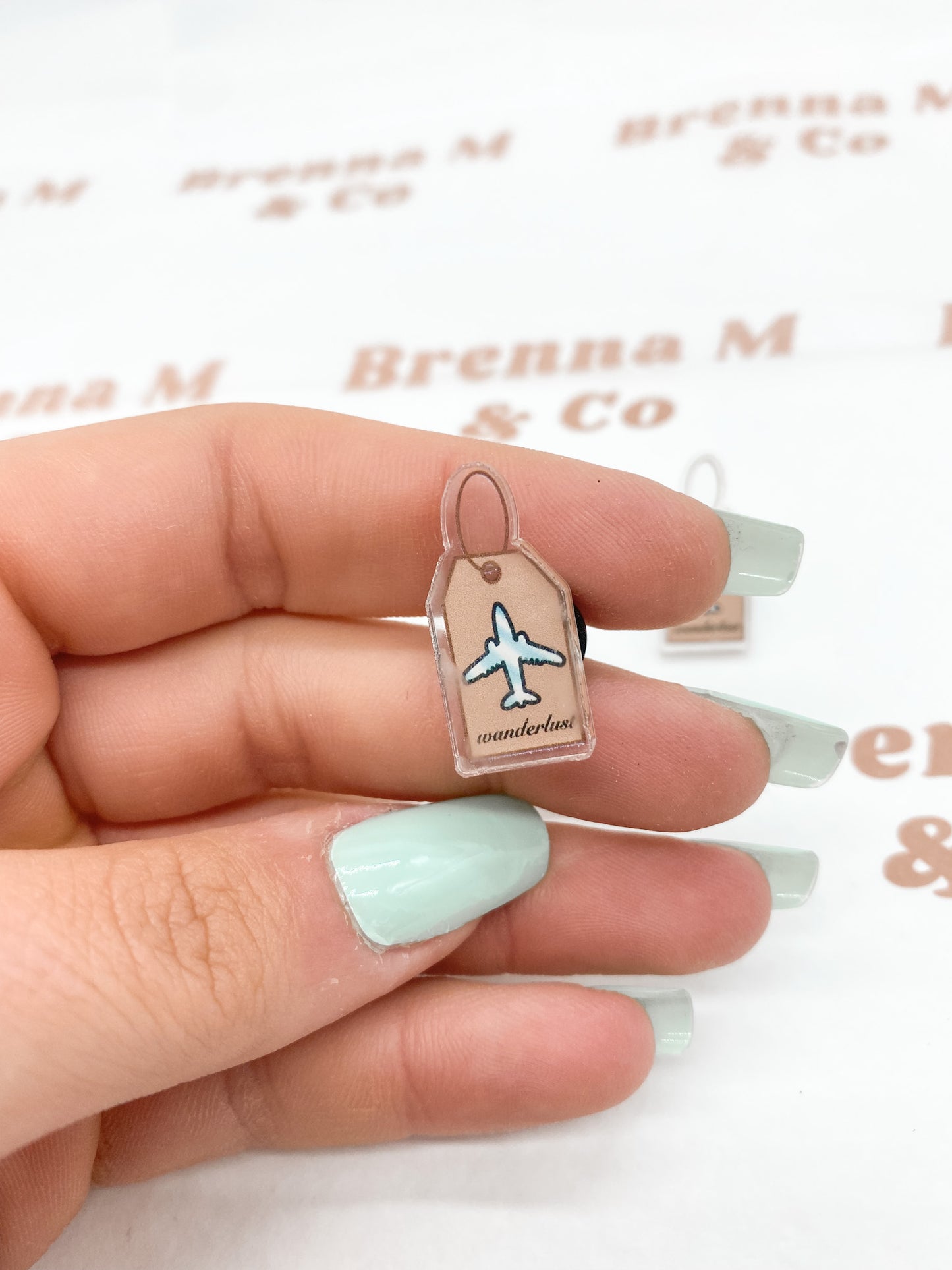 Travel Bag Tag Pin