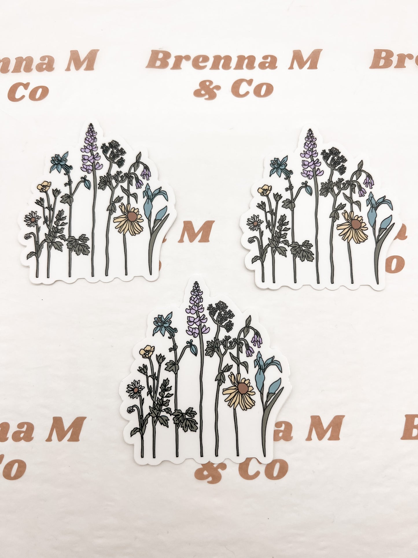 Meadow Floral Sticker