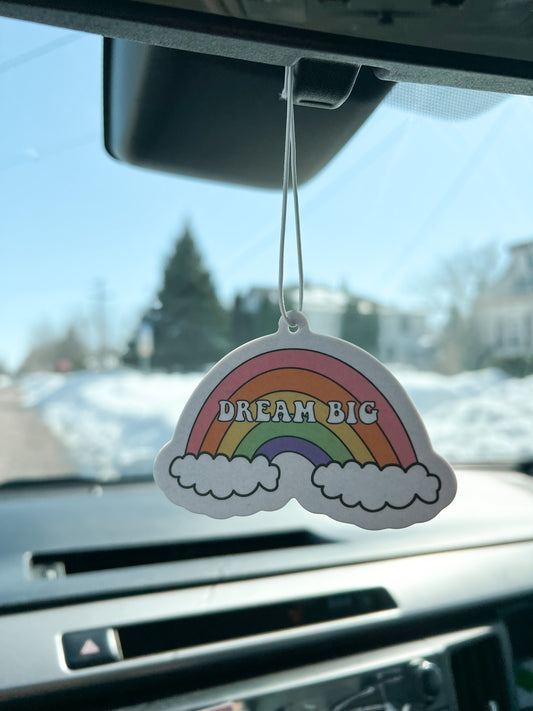 Dream Big Car Air Freshener