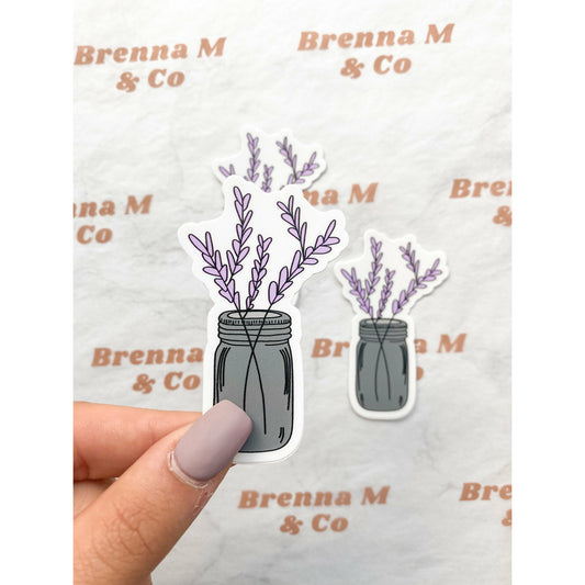 Lavender Blossom Stickers