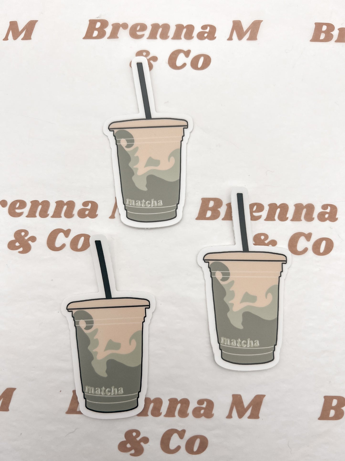 Matcha Drink Sticker