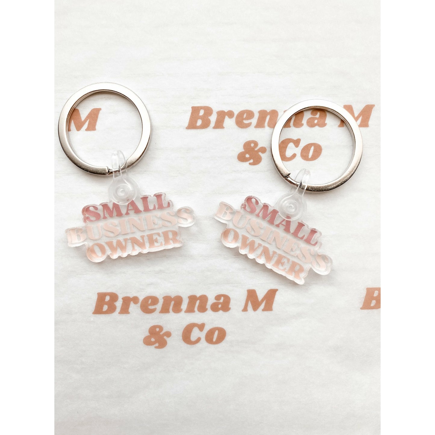 Small Business Owner Keychain