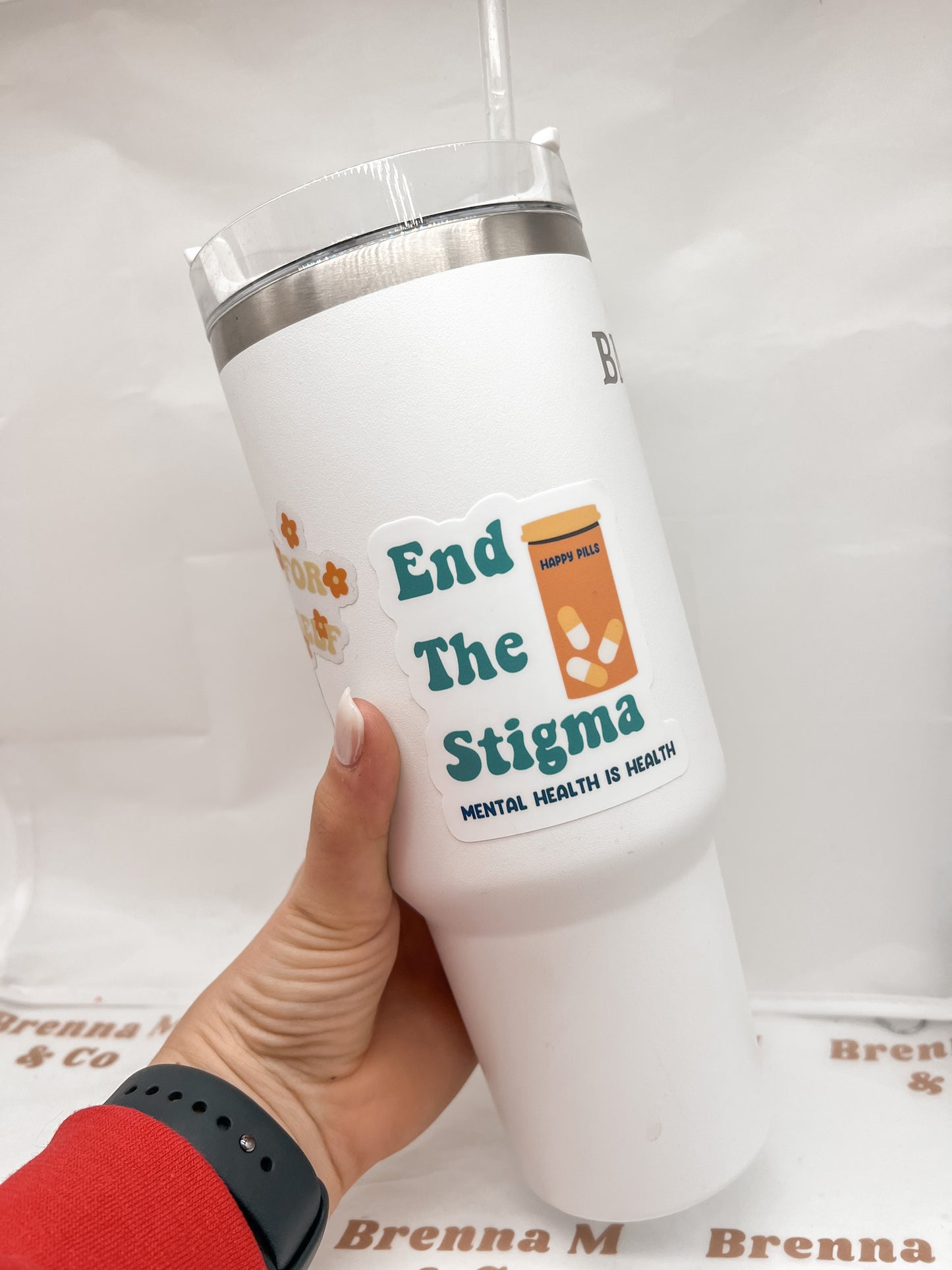 End The Stigma Sticker