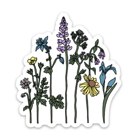 Meadow Floral Sticker
