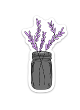 Lavender Blossom Stickers