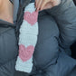 Pink Heart Seatbelt Covers