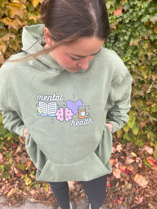Mental Health Doodles Hoodie
