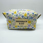Vintage Floral Quilted Pouch