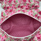 Pink Floral Quilted Pouch