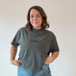 Charcoal Here To Have Fun T-shirt