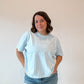 Light Blue Here To Have Fun T-shirt