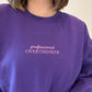 Professional Overthinker Embroidered Crewneck