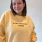 Love Yourself First Embroidered Midweight Crewneck