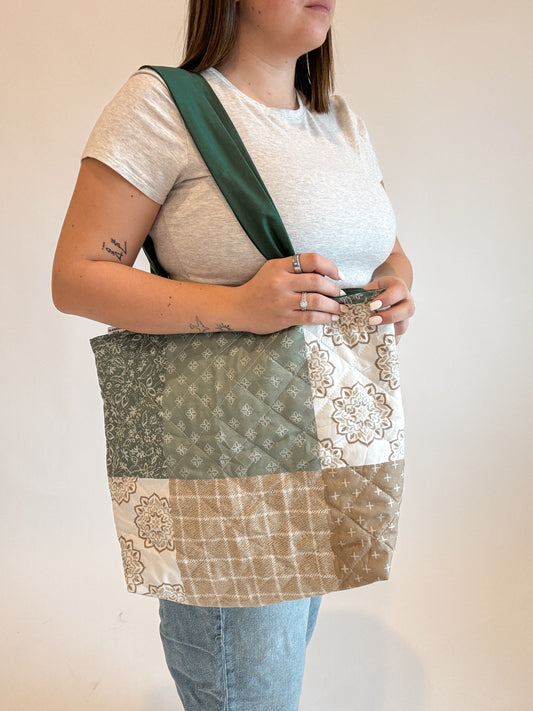 Sage & Sandwood Upcycled Tote Bags