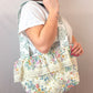 Ruffles Upcycled Tote Bag